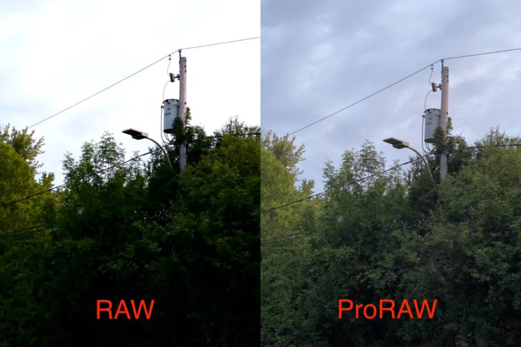 RAW vs ProRAW